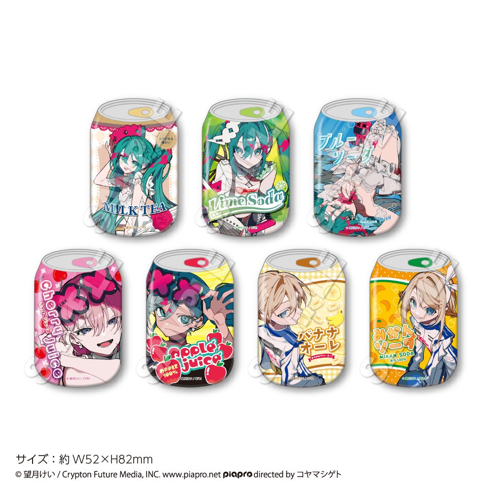 Racing Miku: 2025 Ver. Drink Tin Badge Vol. 2 Box Set - Tokyo