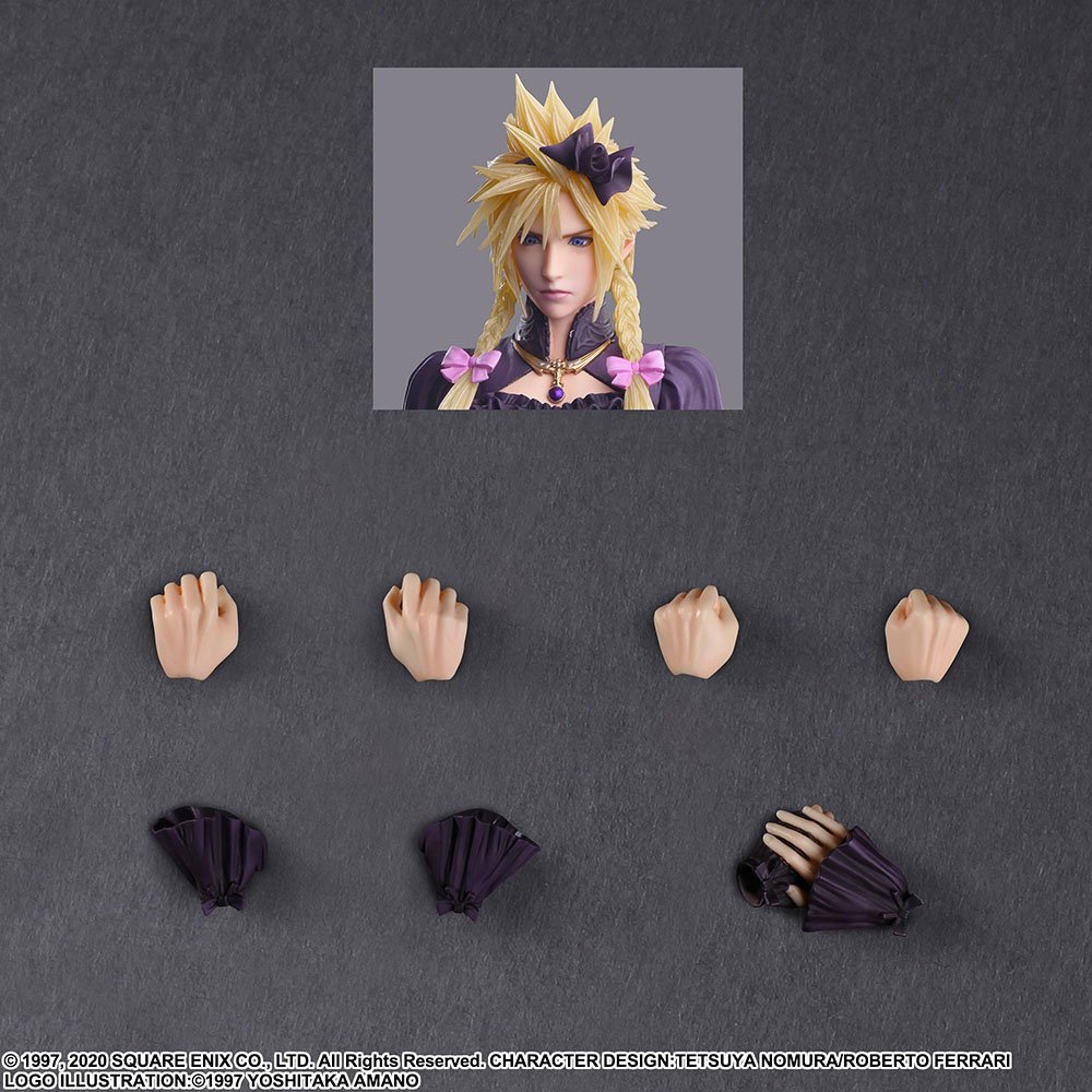 Play Arts Kai Final Fantasy VII Remake Cloud Strife: Dress Ver