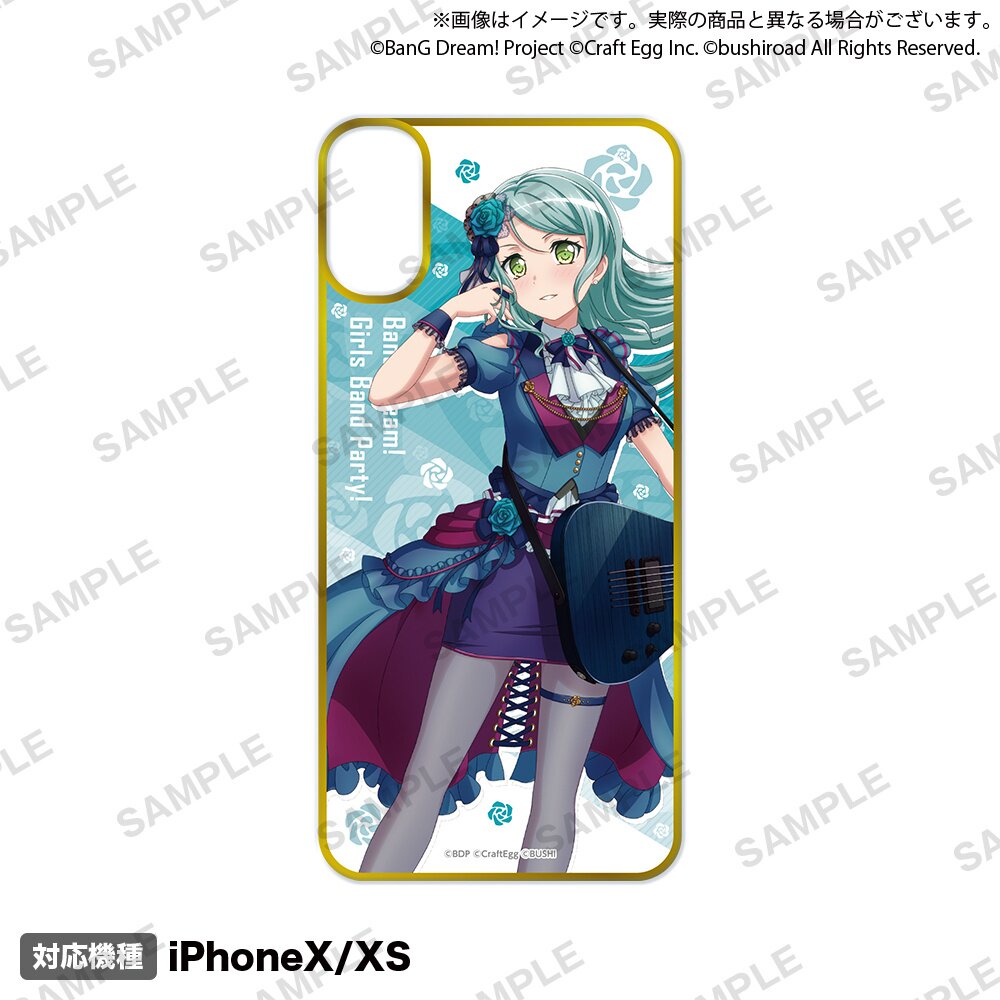 BanG Dream! バンドリ Roselia ケース BanG Dream! Girls Band Party! 2022 Ver. Roselia iPhone X/XS