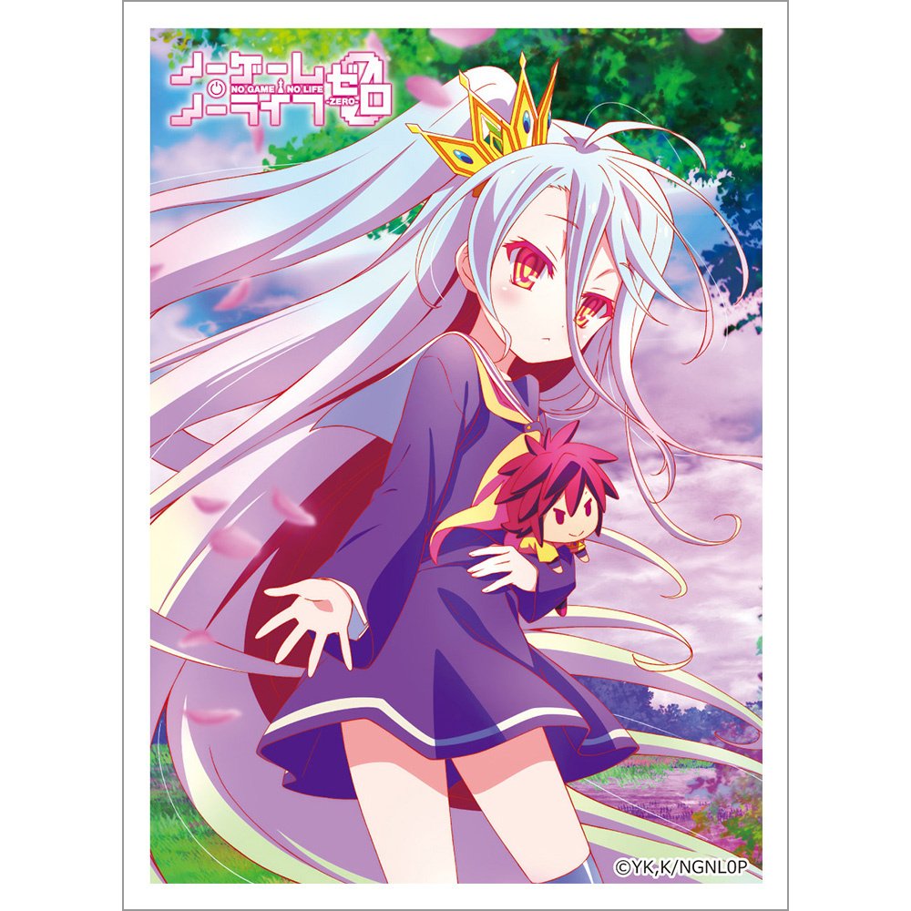 no game no life card sleeves No Game No Life NGNL Shiro & Sora Character Sleeves HG Vol.1627 anikidesu