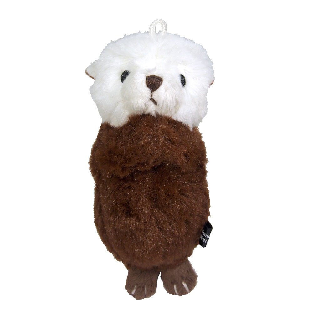 plush otter keychain