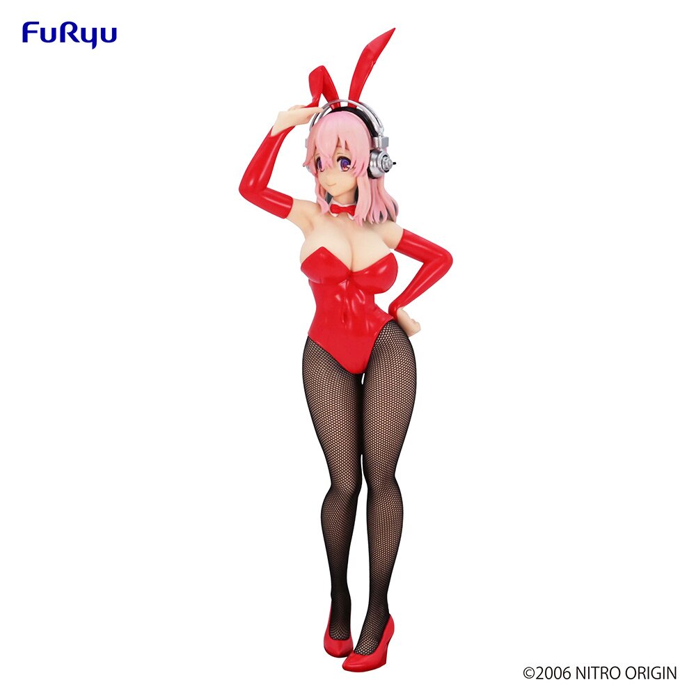 Super Sonico BiCute Bunnies Red ver. figure FuRyu (100
