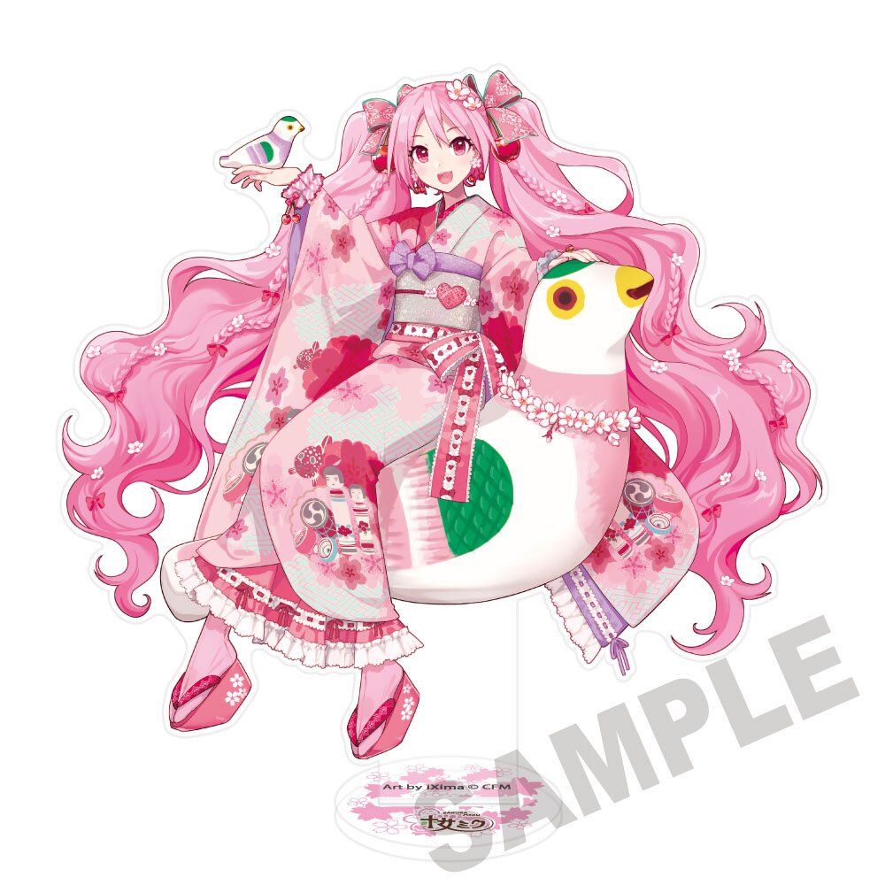 Sakura Miku x Hirosaki Sakura Festival 2026 Die-cut Big Acrylic
