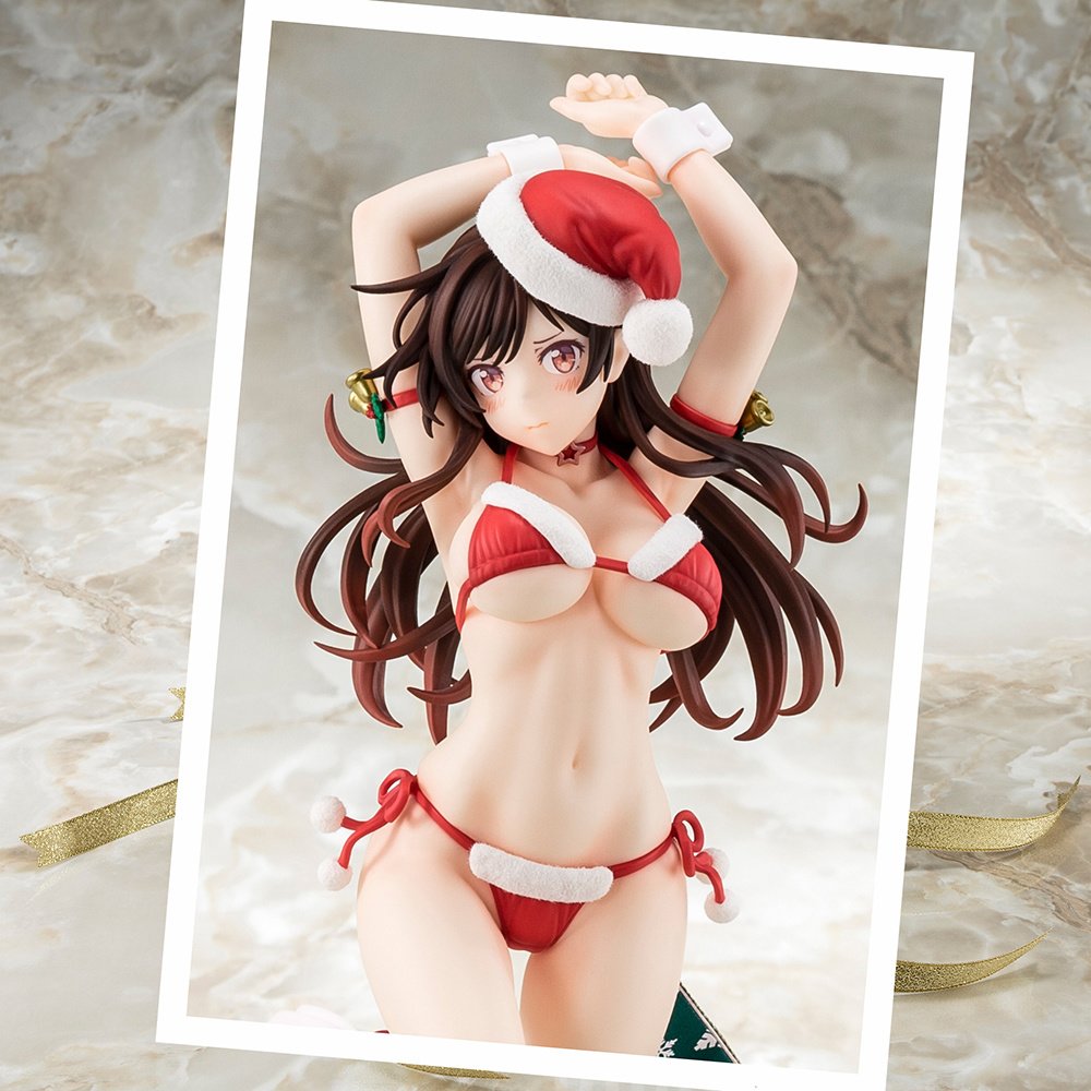 Rent-A-Girlfriend Chizuru Mizuhara: In a Santa Claus Bikini de Fluffy 2nd  Christmas Ver. 1/6 Scale Figure - Tokyo Otaku Mode (TOM)
