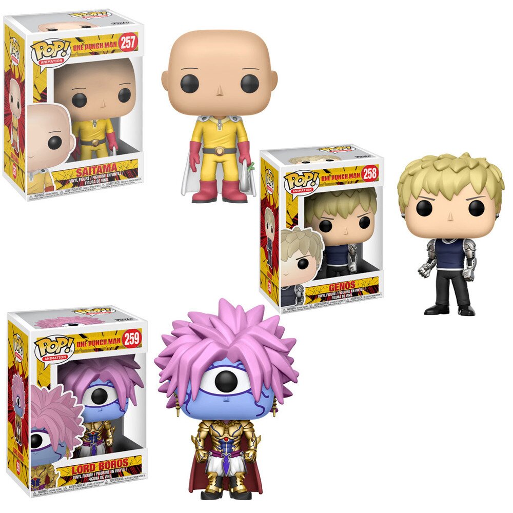 Funko's One-Punch Man Saitama Tournament Pop Features a Removable Wig