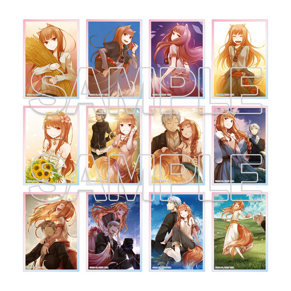 Spice and Wolf Tradable Aurora Acrylic Cards Box Set: KADOKAWA