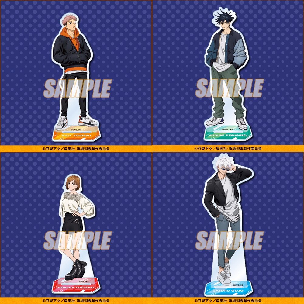 Jujutsu Kaisen Anime, Acrylic Stand Figure Anime