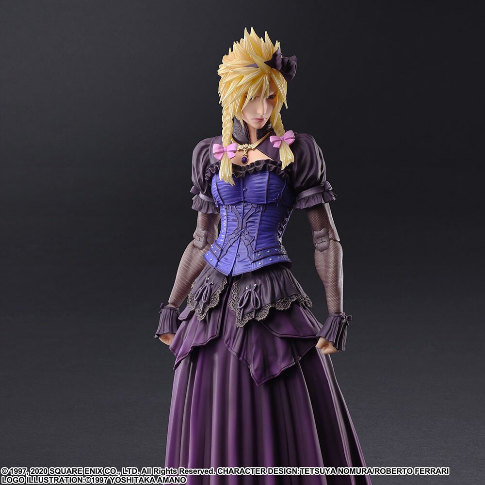 Play Arts Kai Final Fantasy VII Remake Cloud Strife: Dress Ver. - Tokyo ...