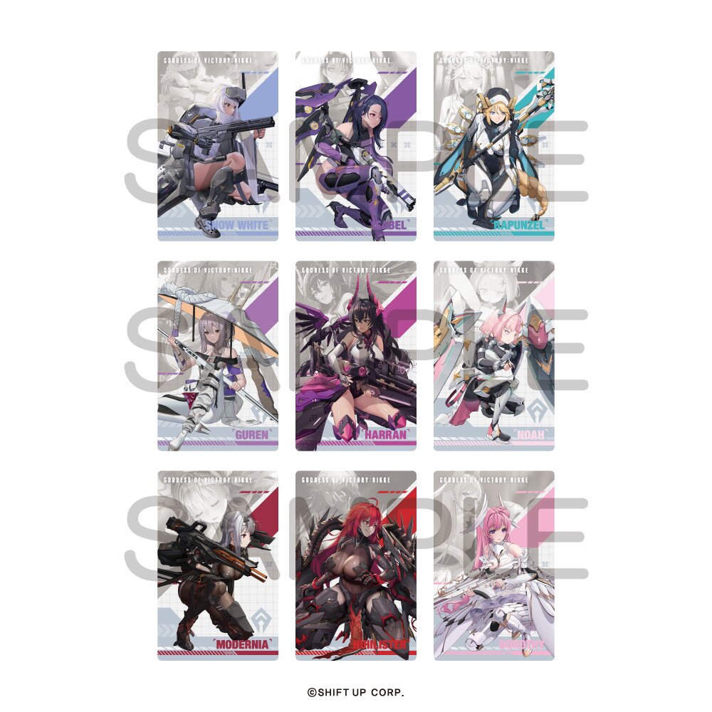 Goddess of Victory: Nikke Gun Girl Metal Card Collection Box