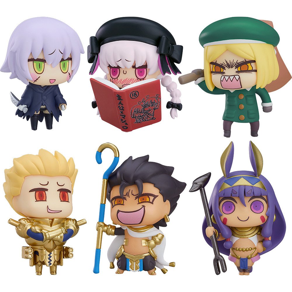 Fate/Grand Order フィギュア3点セット Learning with Manga! Fate/Grand Order Collectible Figures Episode