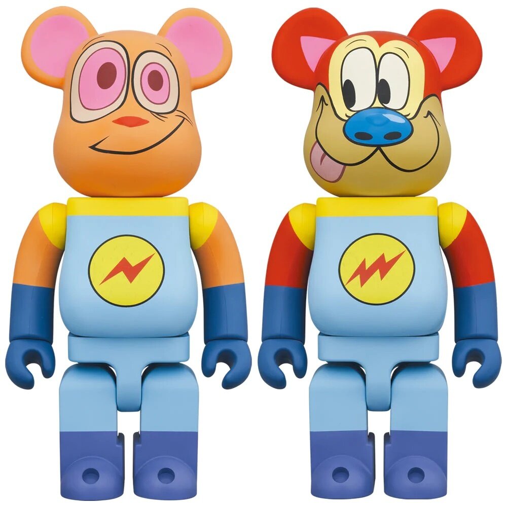 BE＠RBRICK Ren & Stimpy Space Madness 400％ 2-Pack