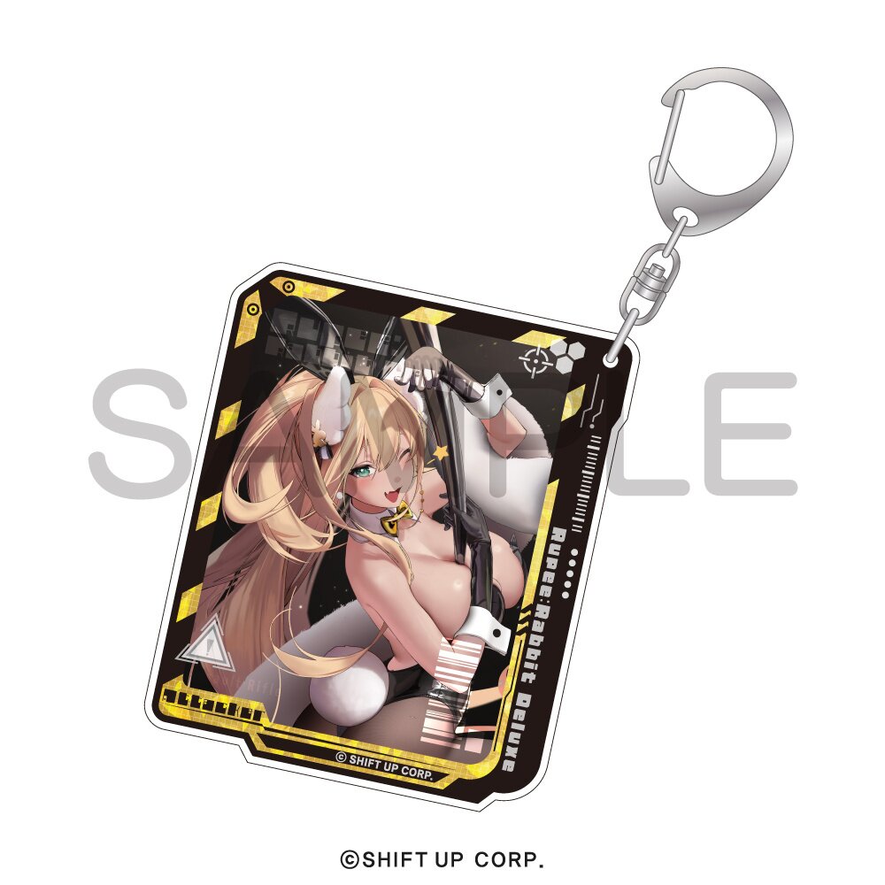 Goddess of Victory: Nikke Acrylic Keychain Rupee: Rabbit Deluxe