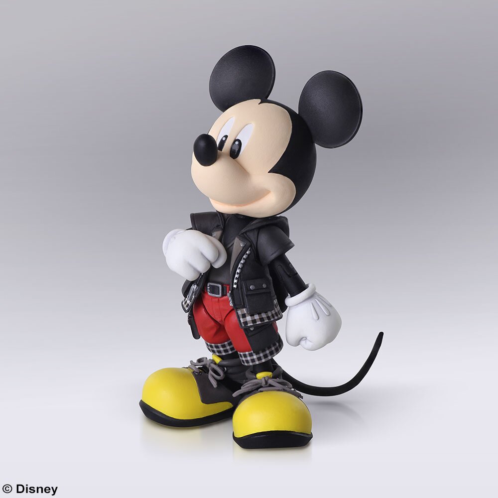 DISNEY KINGDOM HEARTS King Mickey Mouse No 3 Action Figure Square Enix –  Memories In The Attic