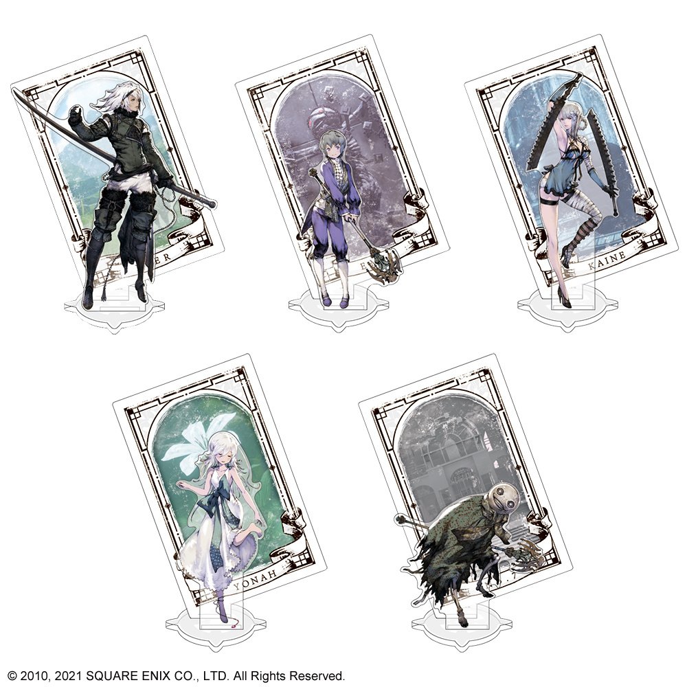 NieR Replicant Ver. 1.22474487139 Kainé Acrylic Stand: SQUARE
