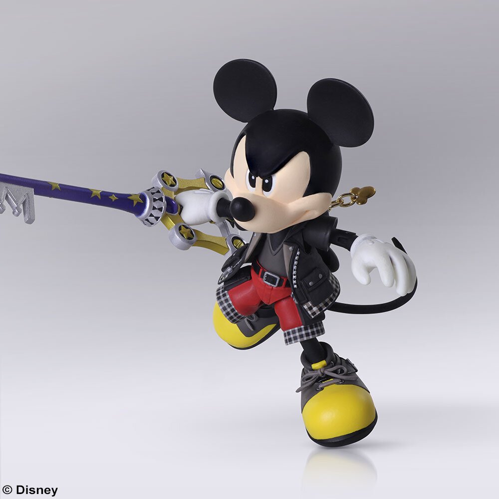 KINGDOM HEARTS III ミッキー フィギュア　BRING ARTS Amazon.com: Square Enix Kingdom Hearts III: King Mickey
