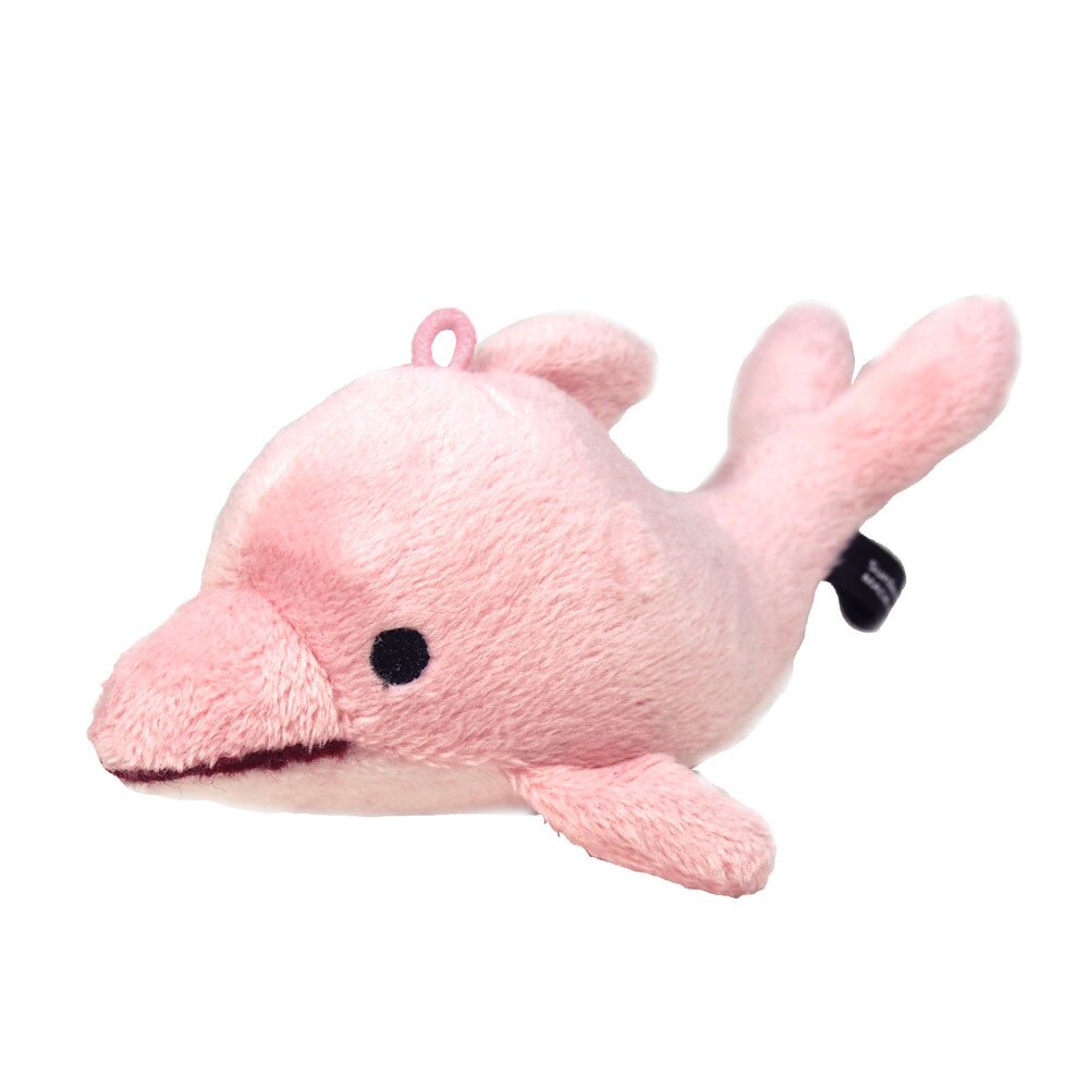 dolphin keychain plush