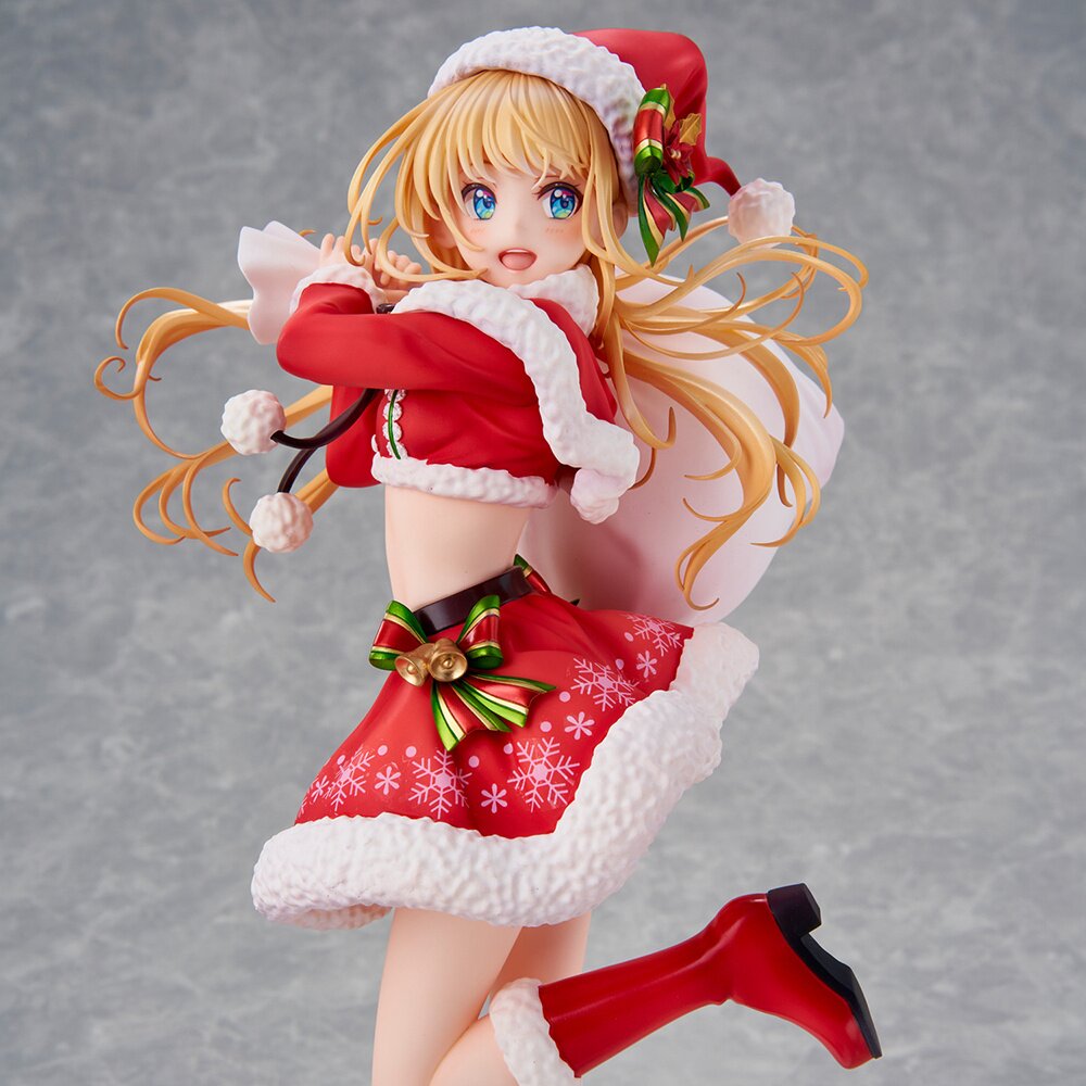 En Morikura Illustration Santa Girl Non-Scale Figure - Tokyo Otaku