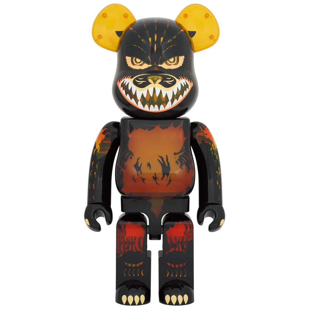 BE@RBRICK Godzilla vs. Destoroyah Meltdown Godzilla: Clear