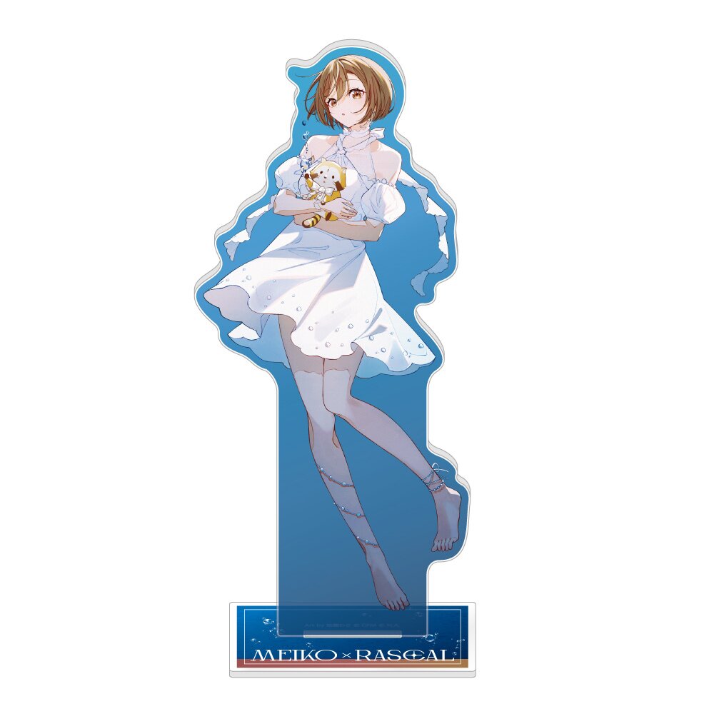Hatsune Miku x Rascal the Raccoon 2025 Acrylic Stand Meiko - Tokyo