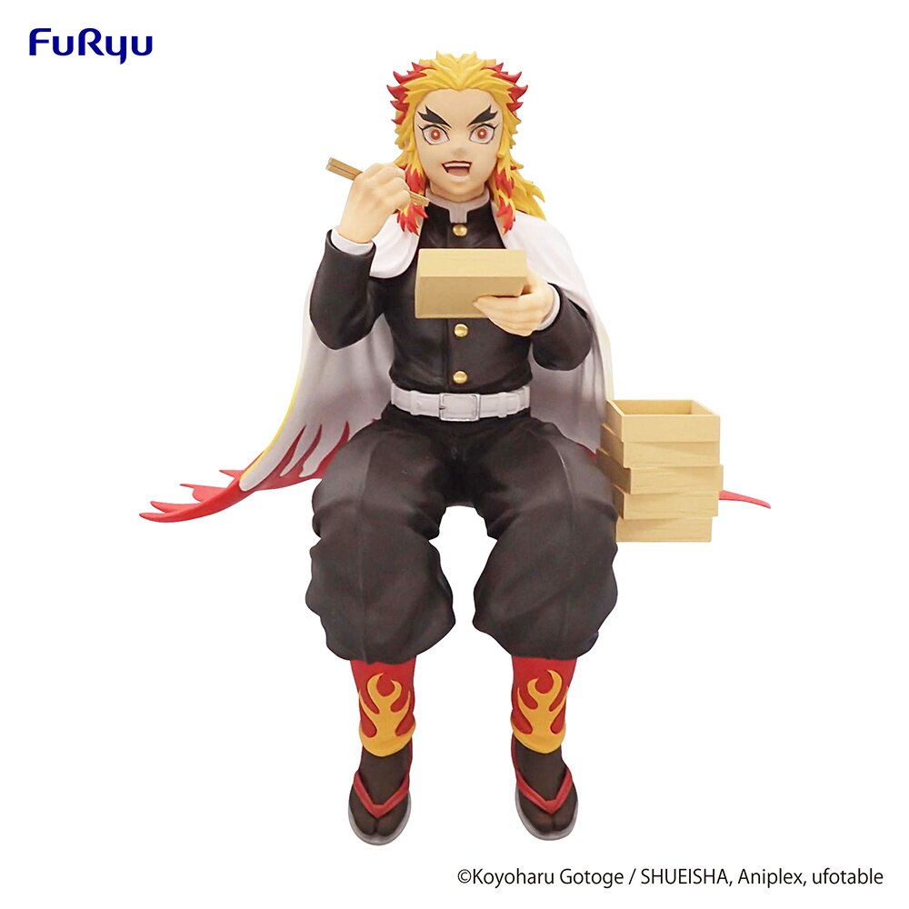 Demon Slayer: Kimetsu no Yaiba Kyojuro Rengoku Noodle Stopper Figure: Furyu  - Tokyo Otaku Mode (TOM)