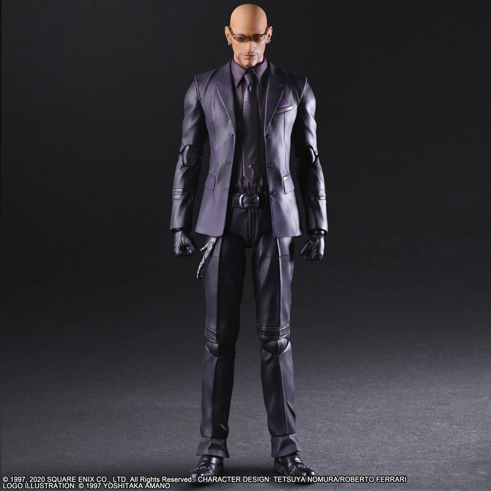 Figurine Play Arts Kai Rude – Final Fantasy VII Remake – NEUVE