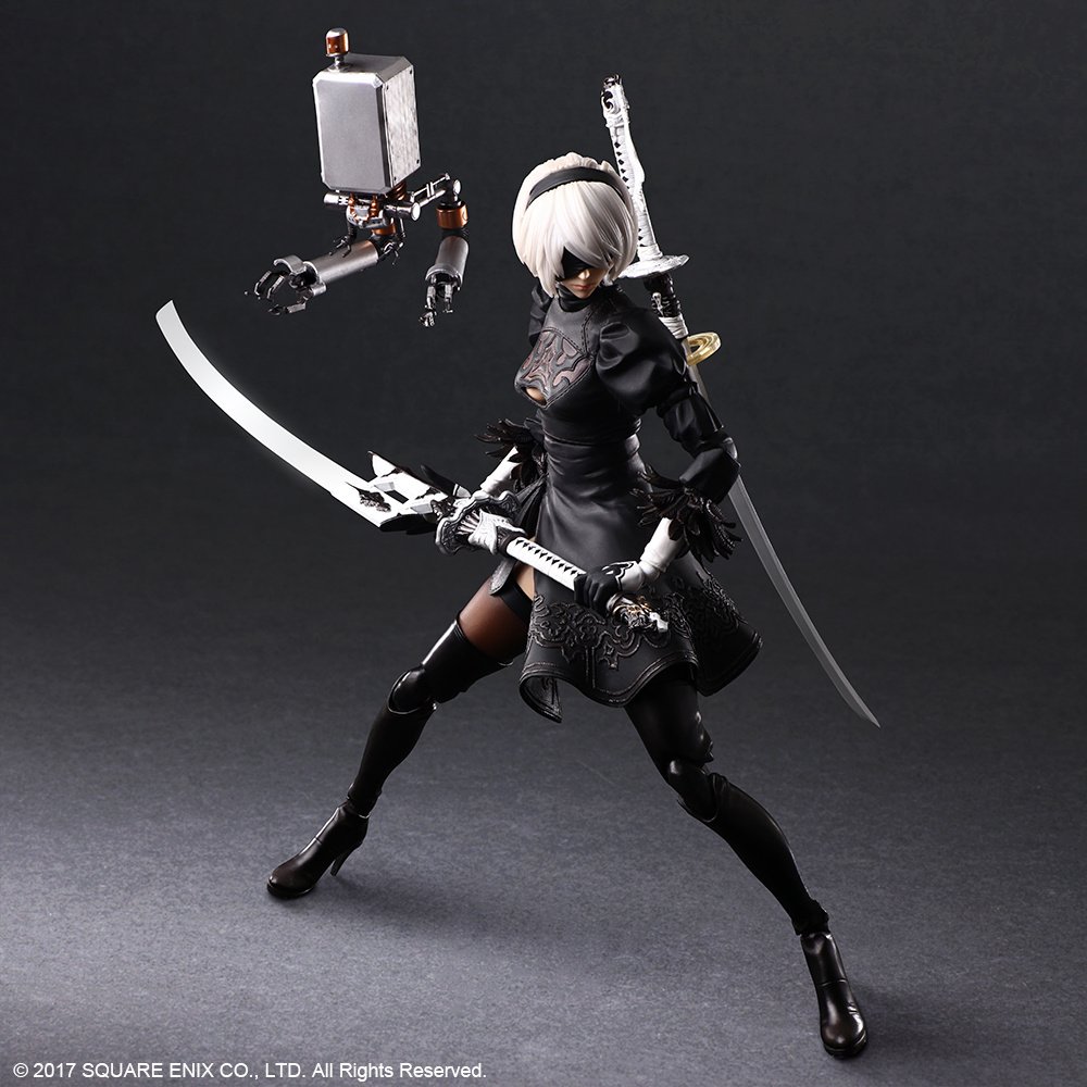 Play Arts Kai [NieR: Automata] YoRHa No. 2 Type B: Deluxe Ver