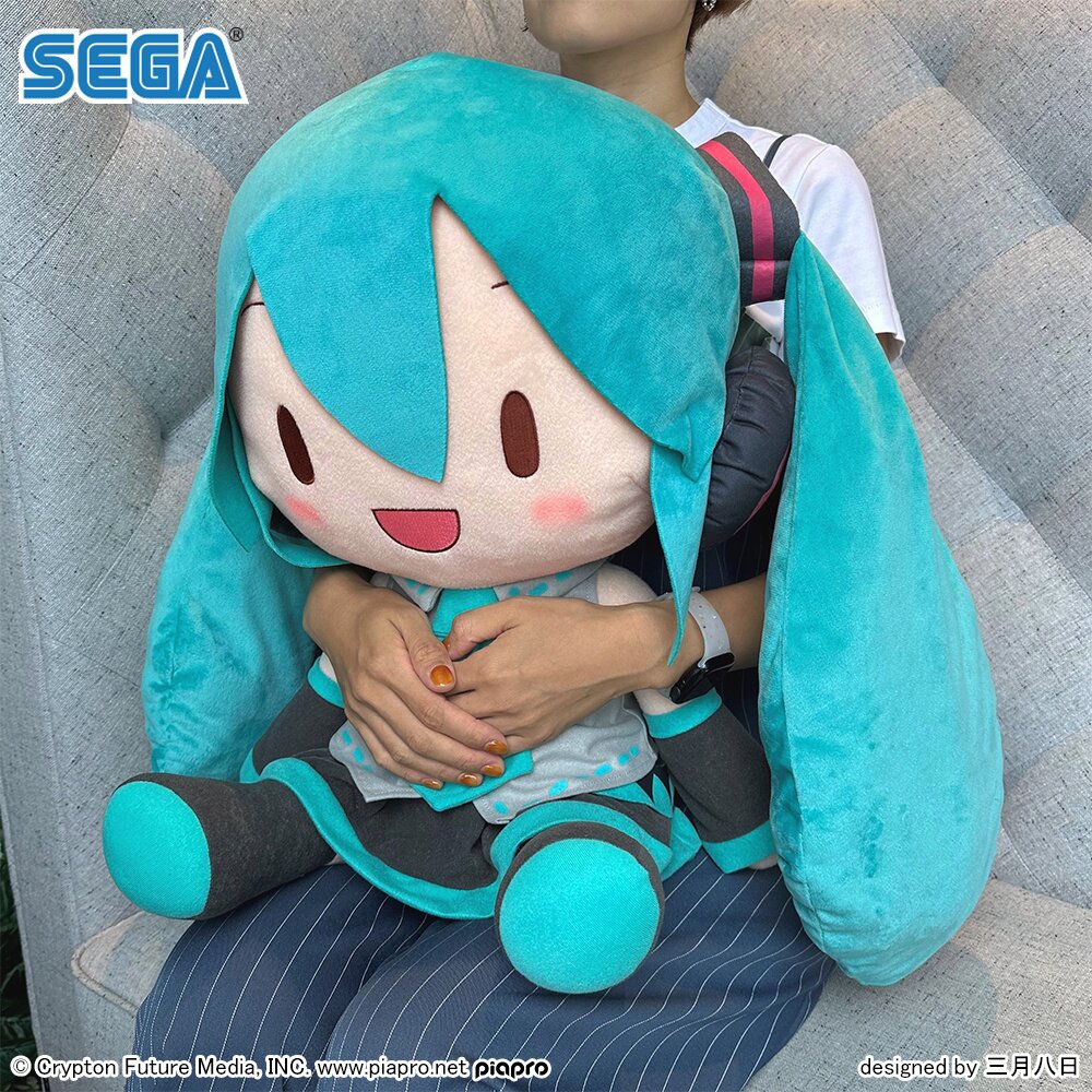 Hatsune Miku Fuwapuchi Dodeka Jumbo Plushie - Tokyo Otaku
