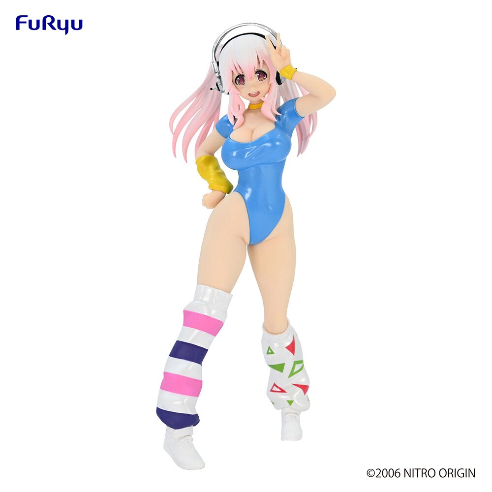 Super Sonico Concept Figure: 80's/Another Color/Blue Ver