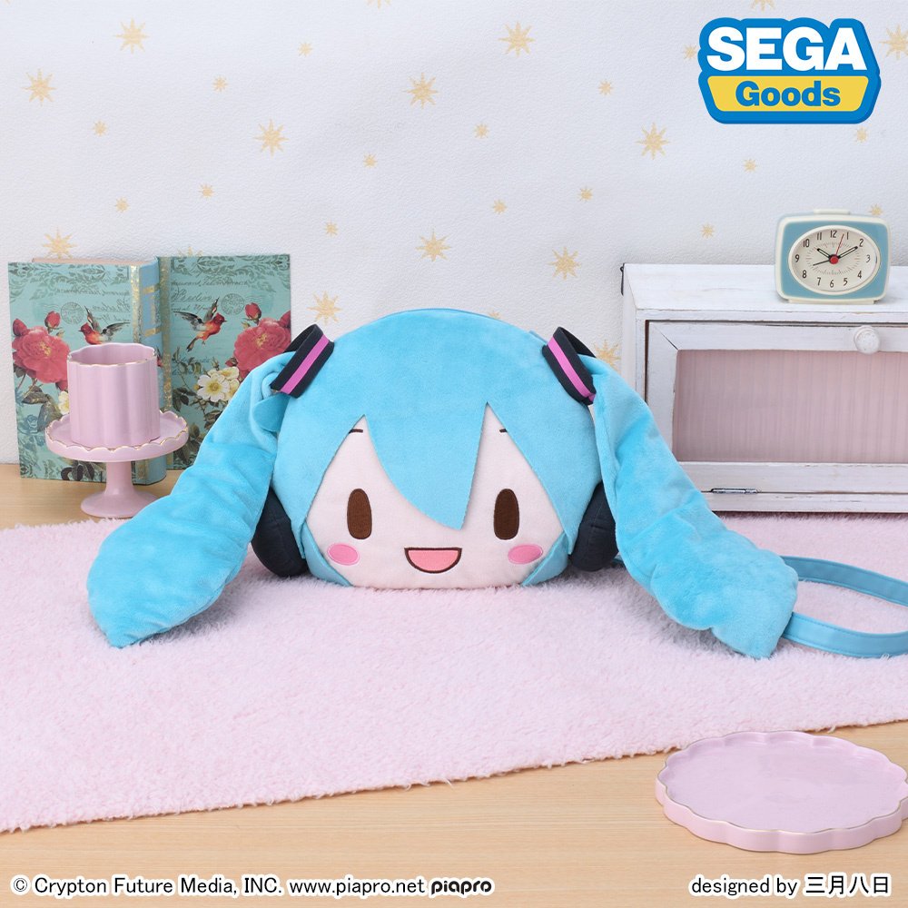 Hatsune Miku Fuwapuchi Face Shoulder Bag M - Tokyo Otaku Mode (TOM)