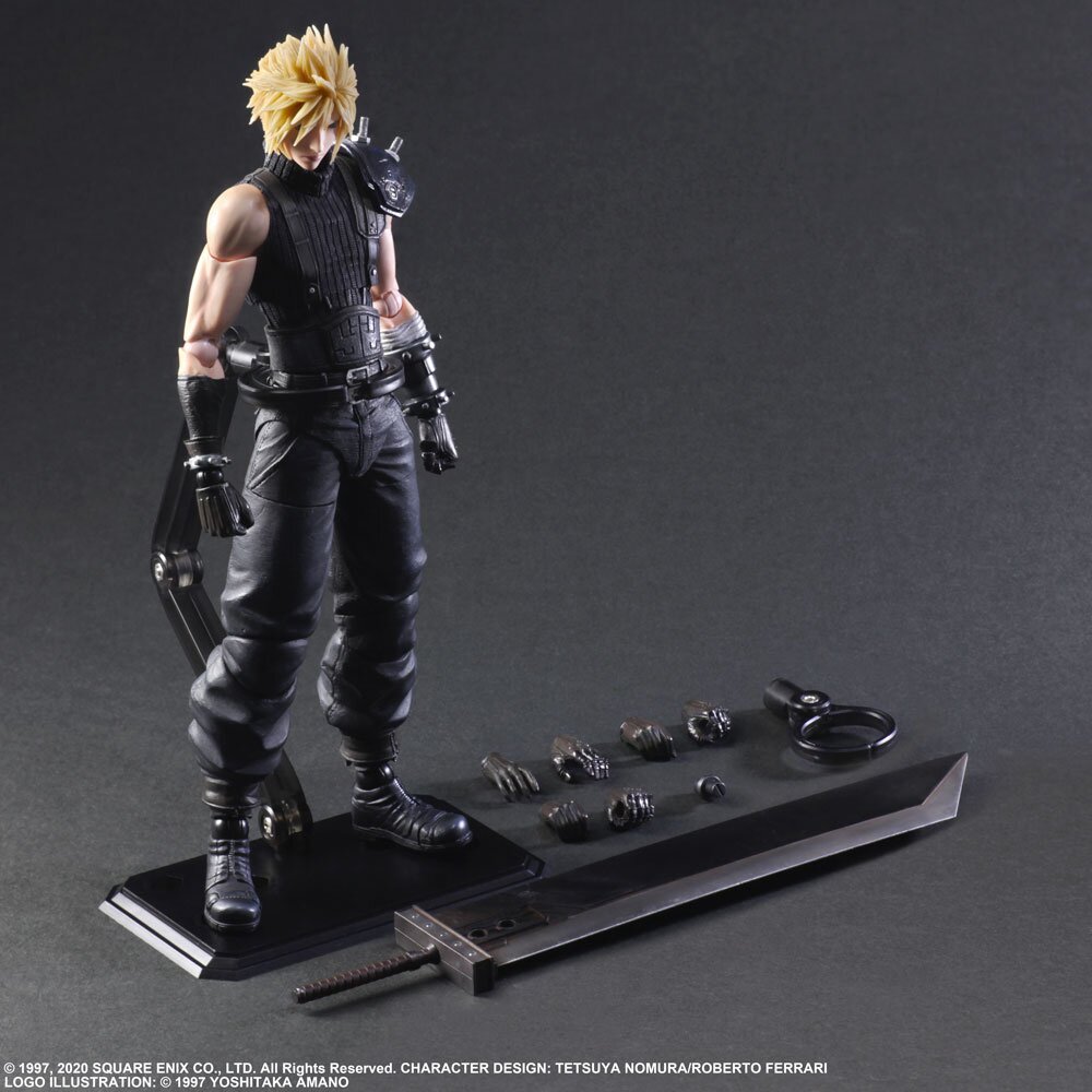 Play Arts Kai Final Fantasy 7r Cloud Strife Ver 2 Square Enix Tokyo Otaku Mode Tom 