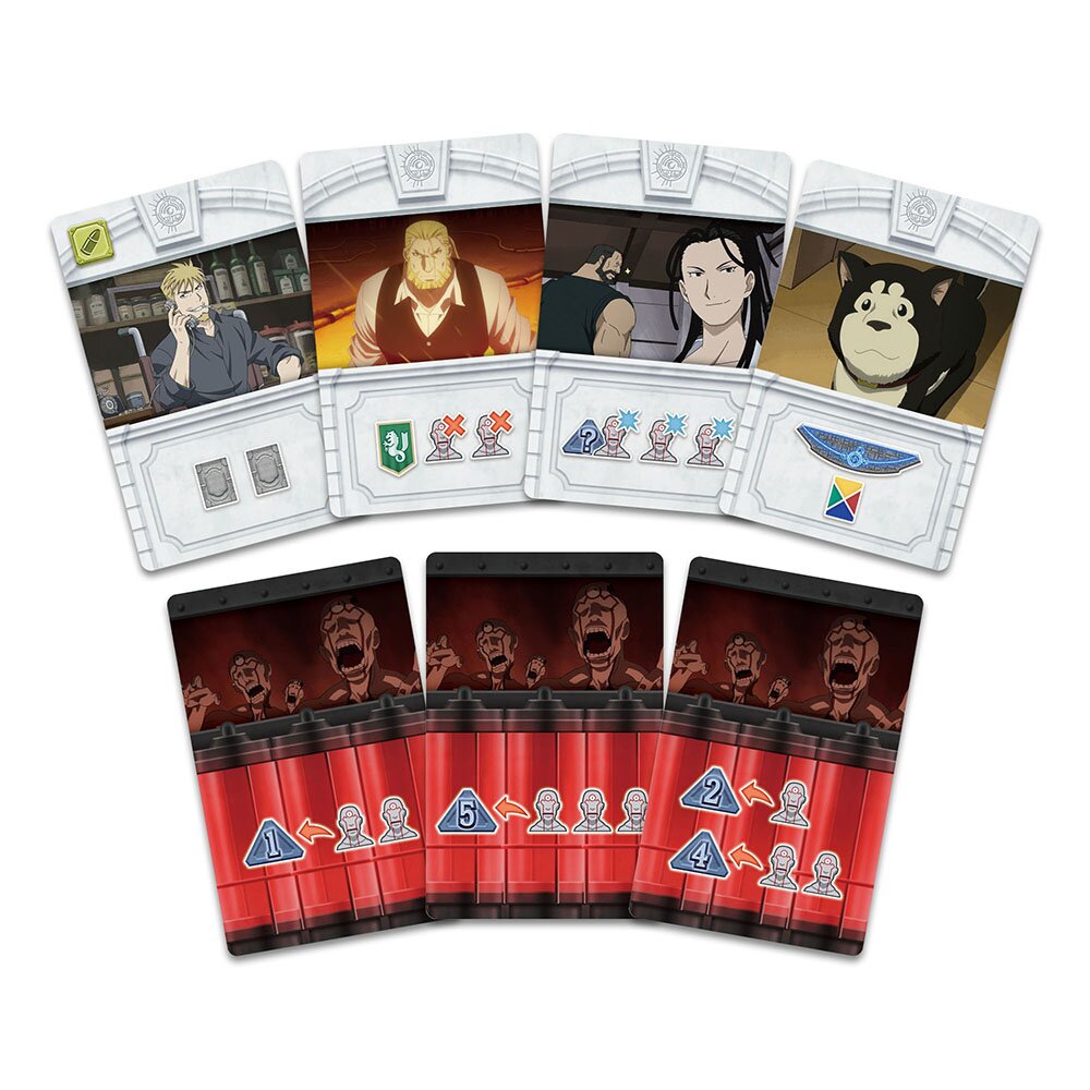 Fullmetal Alchemist Brotherhood - The Promised Day - Board Game