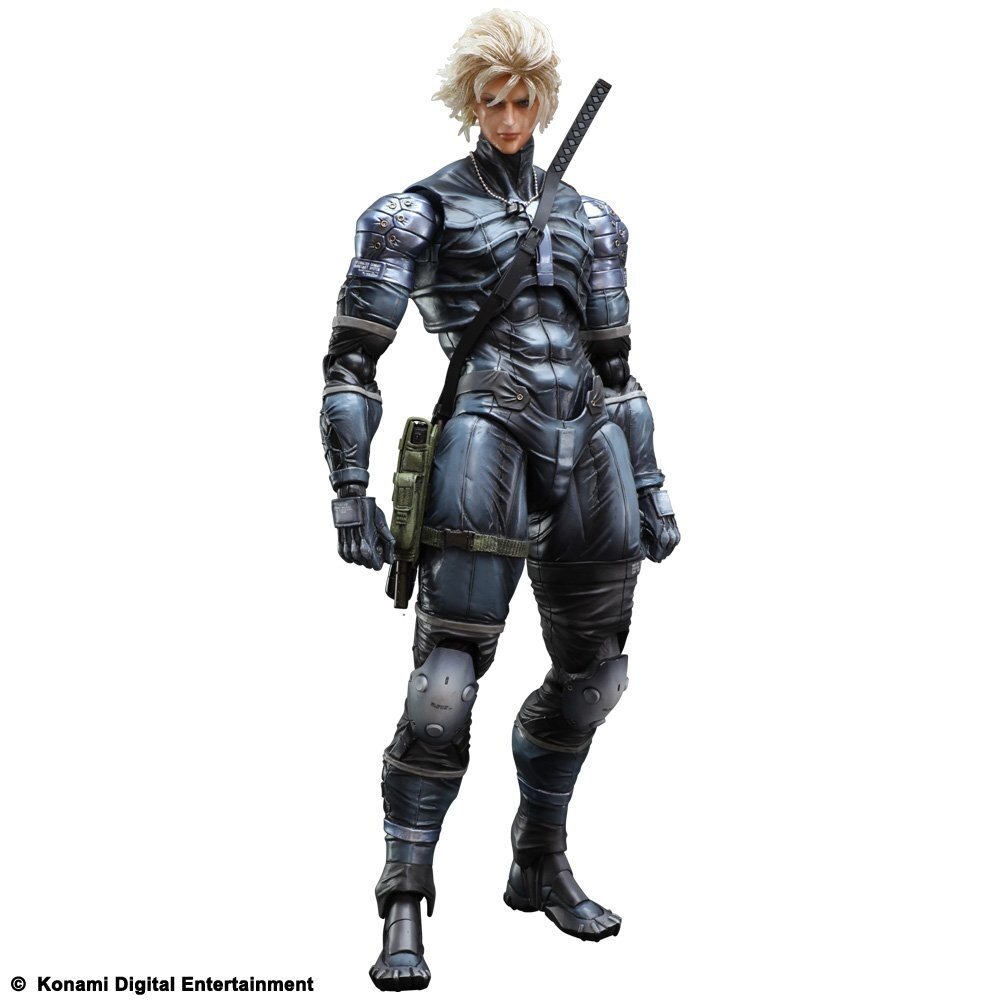 ゲームキャラクター RAH RAIDEN L GEAR SOLID Metal Gear Solid 4: Guns of the Patriots - Raiden - Real