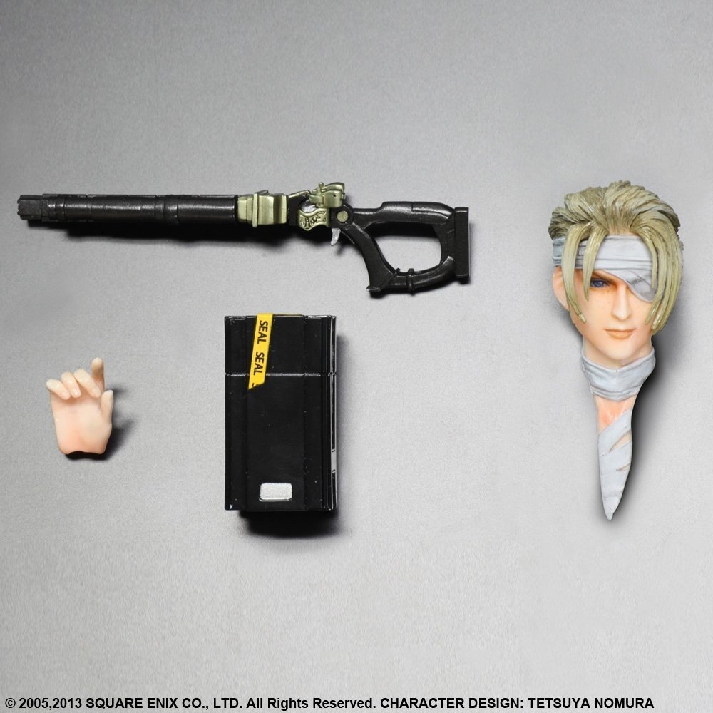 Final Fantasy 7] Play Arts Kai Rufus Action Figure: SQUARE