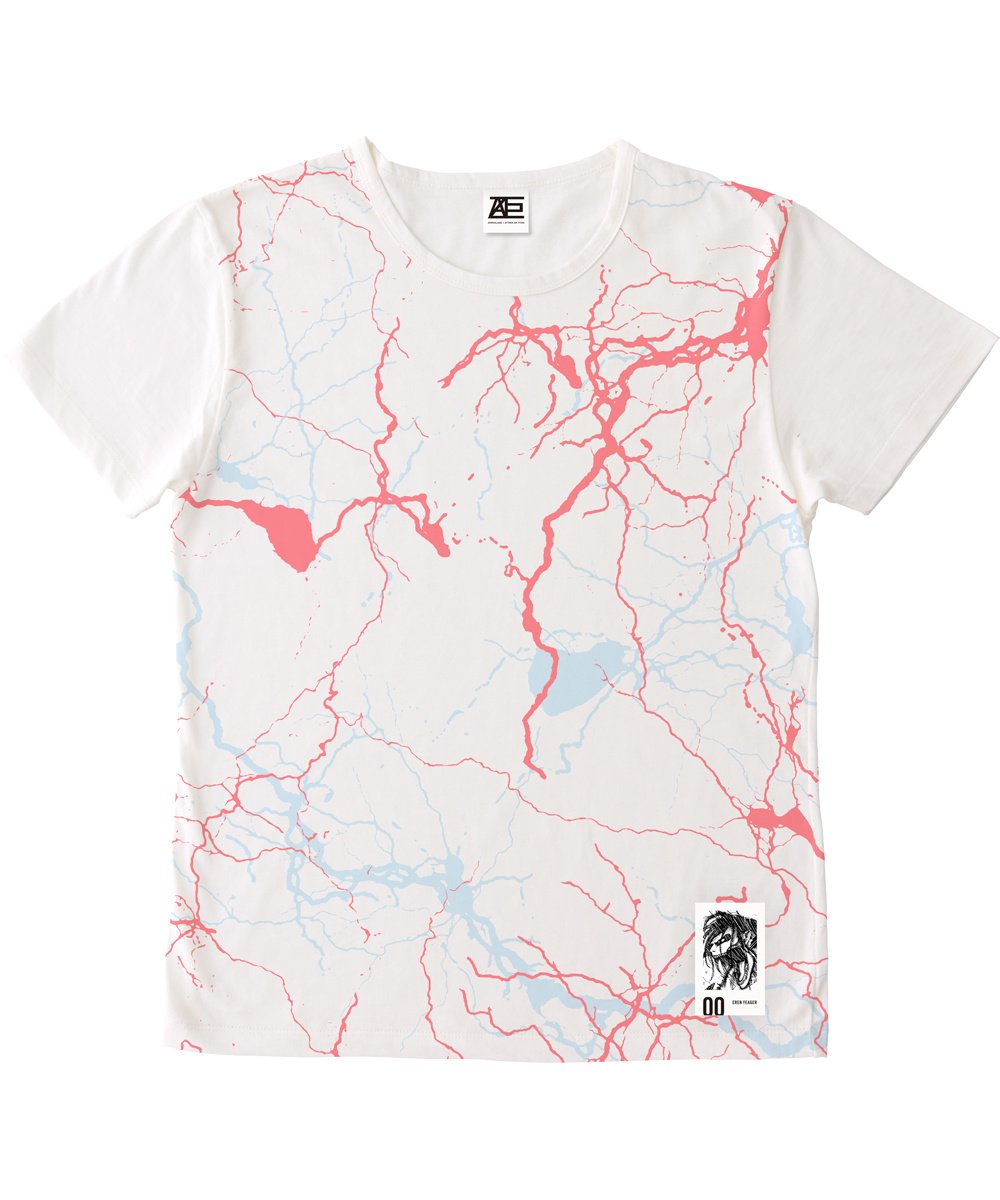 ANREALAGE x Attack on Titan Eren Ver. T-Shirt - Tokyo Otaku Mode (TOM)