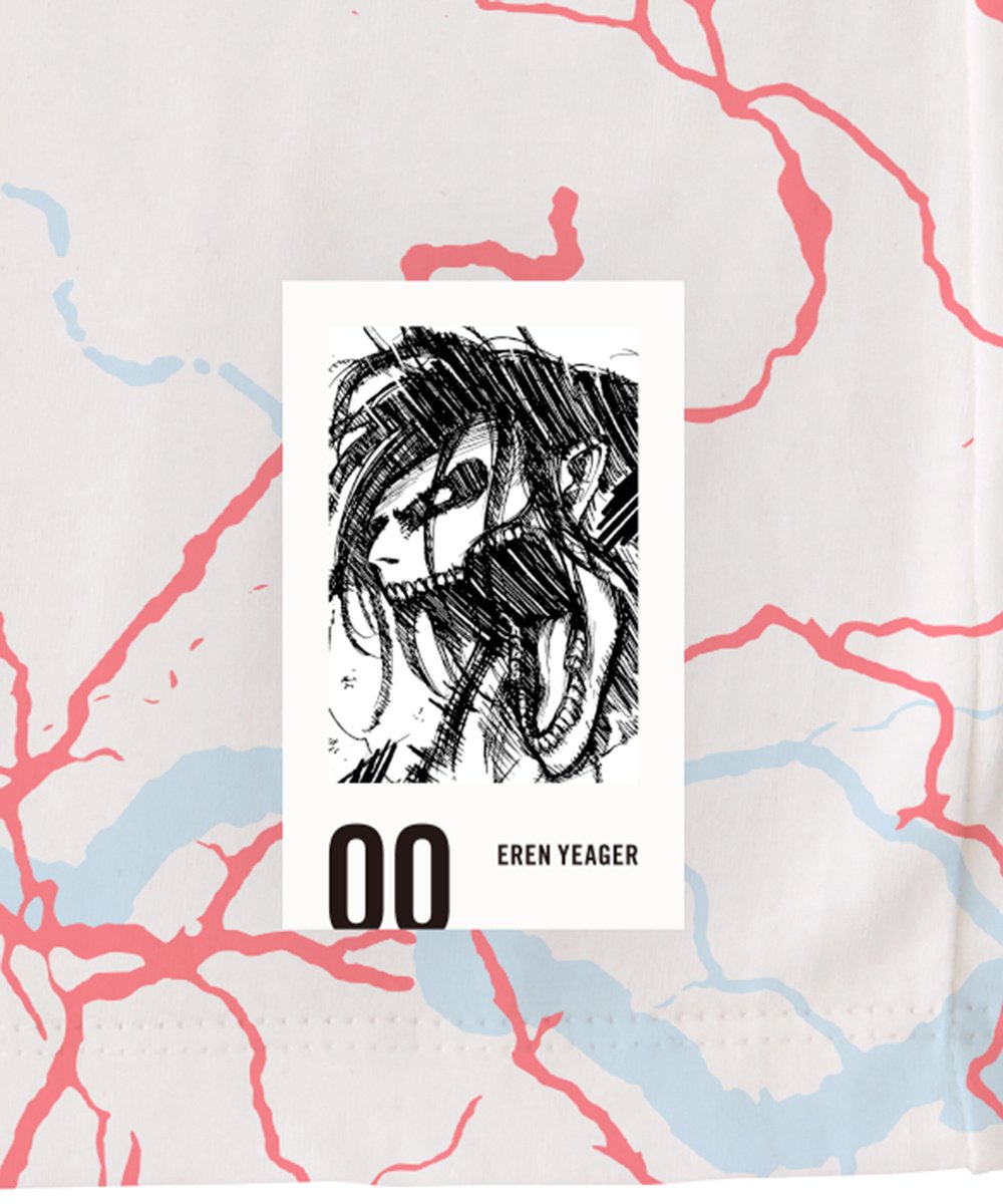 ANREALAGE x Attack on Titan Eren Ver. T-Shirt - Tokyo Otaku Mode (TOM)