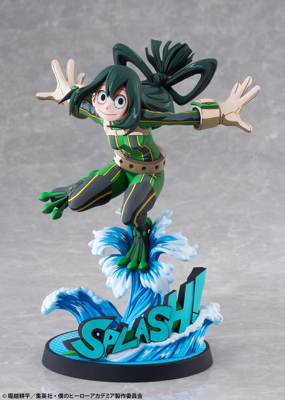 My Hero Academia Tsuyu Asui Acrylic Figure | 1:18 Scale Desk Decor | Anime Manga Collectible
