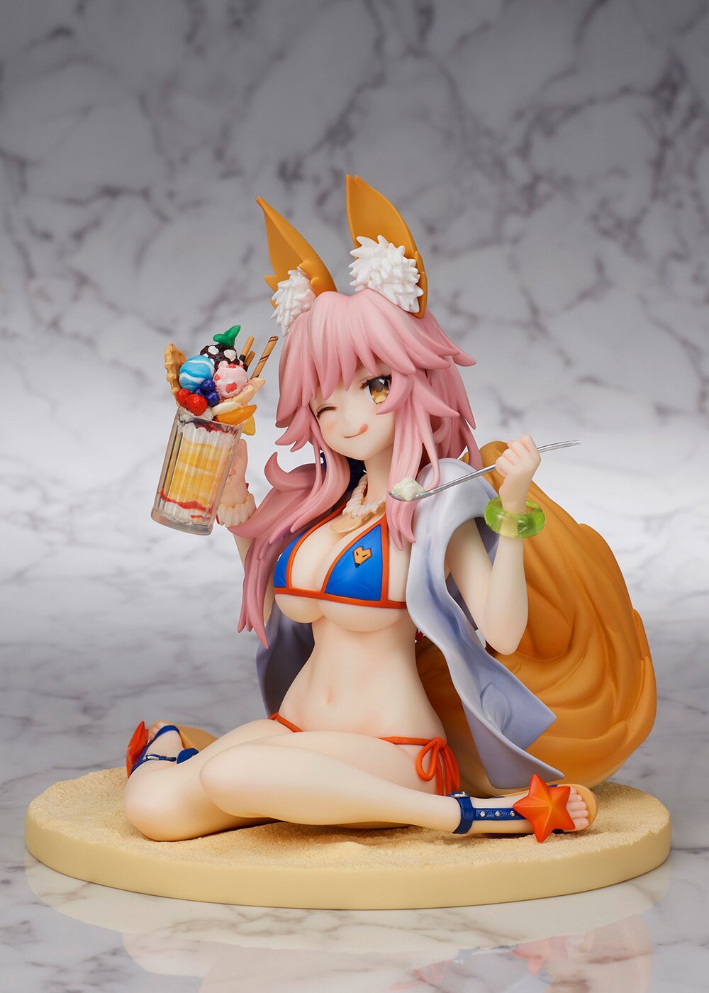 Fate/Grand Order Lancer Tamamo-no-Mae玉藻前 Fate/Grand Order Lancer/Tamamo no mae Non-Scale Figure: Type-Moon