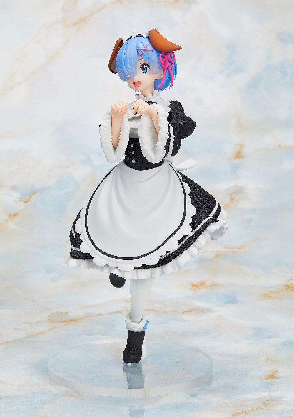 Figurine Taito Rem Poupée Cristal Chien – Re:Zéro – Édition 5,5 Pouces