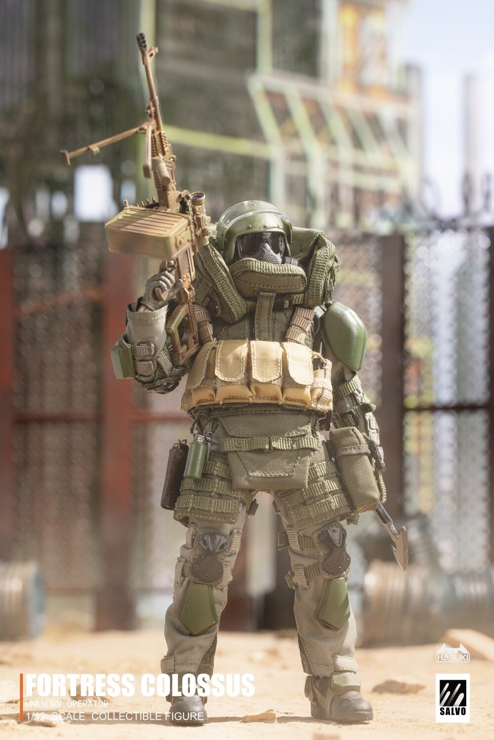 Salvo Series: Black Ops Unknown Operator (1:12 Scale), 1:12 Scale Military