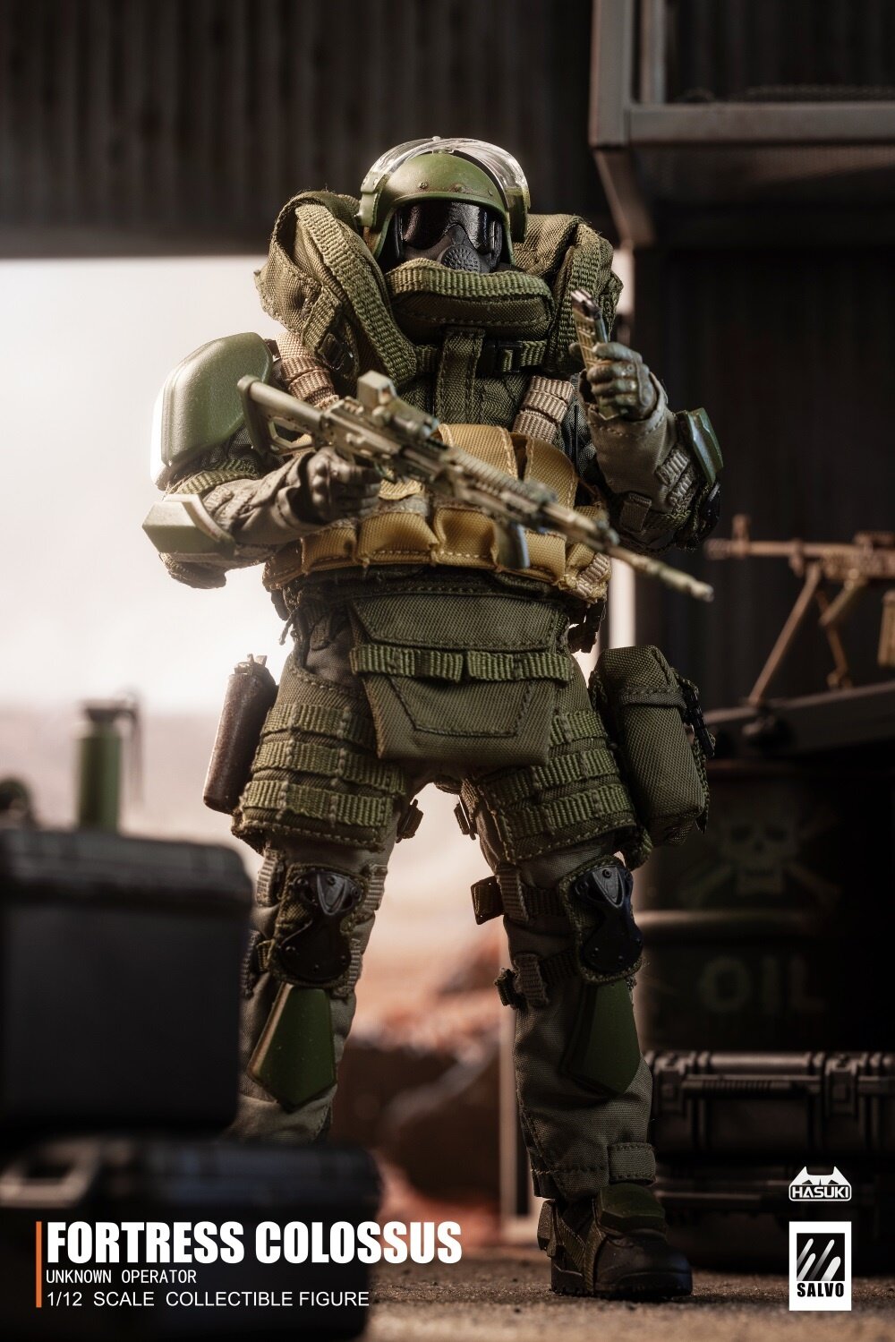 無料発送 Black Series Salvo Ops Scale 1/12 Colossus Fortress SA02 その他