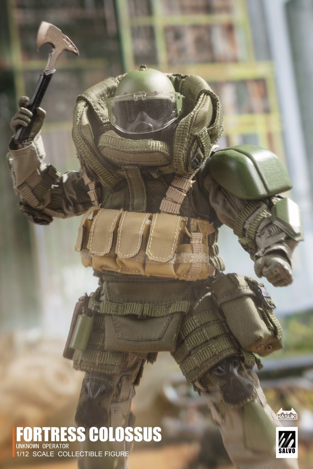 Salvo Series Black Ops SA02 Fortress Colossus 1/12 Scale
