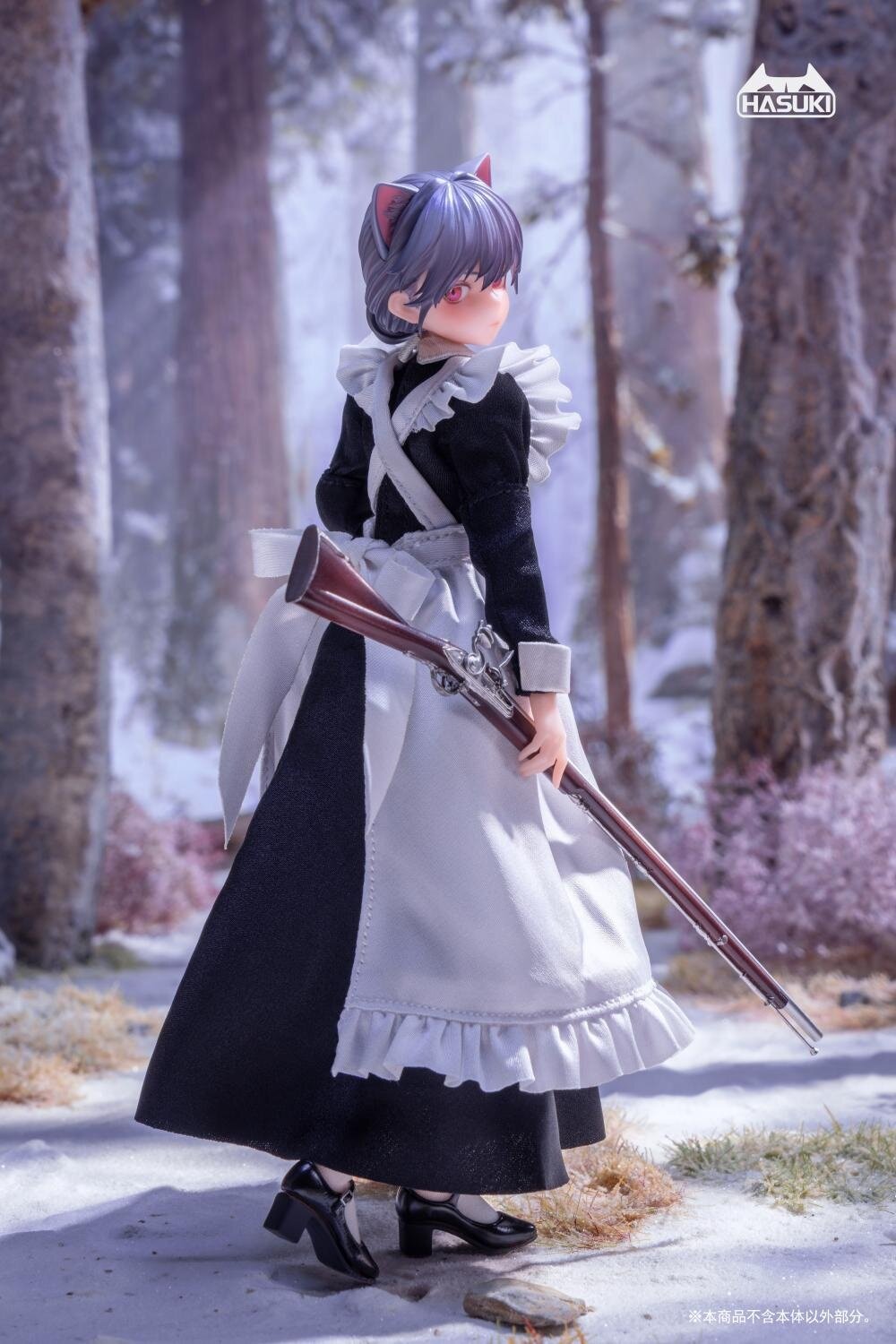 HASUKI PA010 MUSKETEER FKEY アクションフィギュア Pocket Art Series PA010 Musketeer Fei Qi Zi 1/12 Scale Action