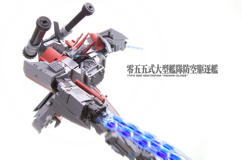 YW2202 Type-055 Destroyer Xing Tian Transformable Action Figure