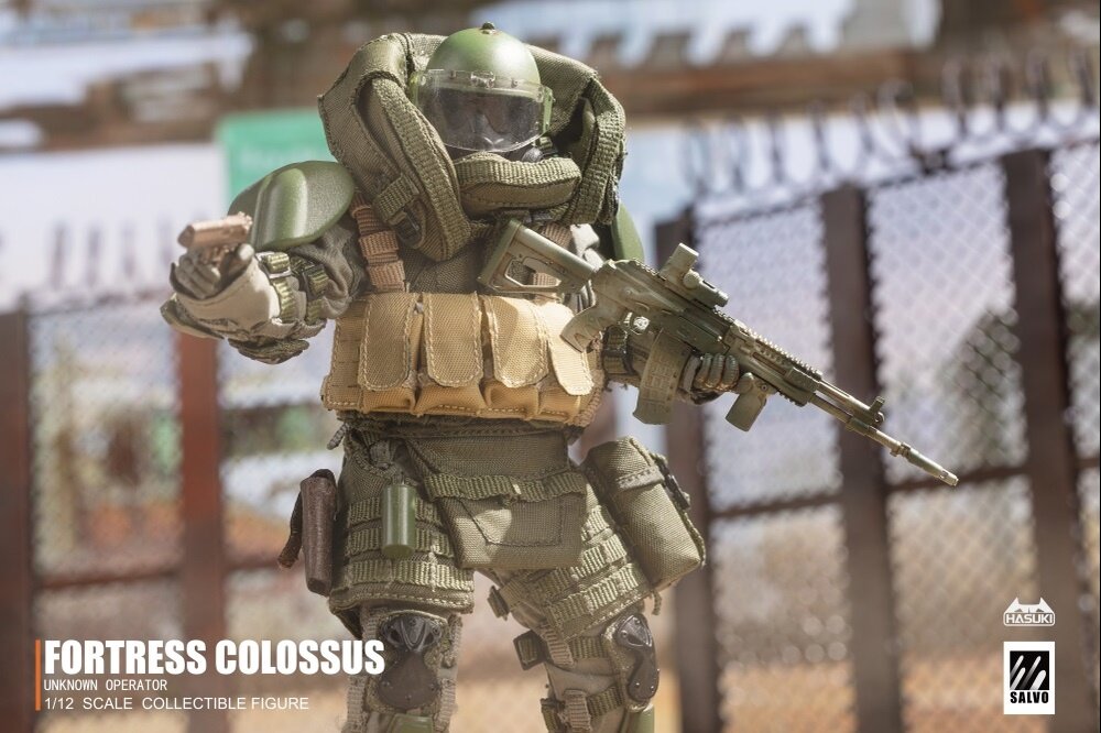 Salvo Series Black Ops SA02 Fortress Colossus 1/12 Scale