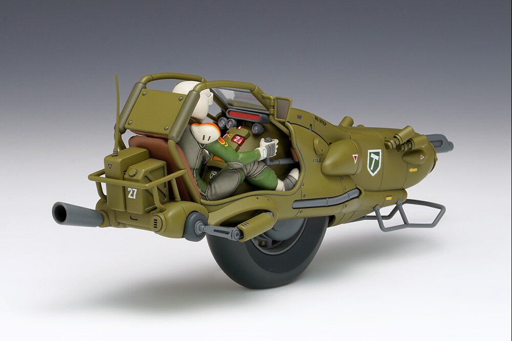 The Venus Wars KM-013 Hound w/ Hiro 1/20 Scale Plastic Model Kit