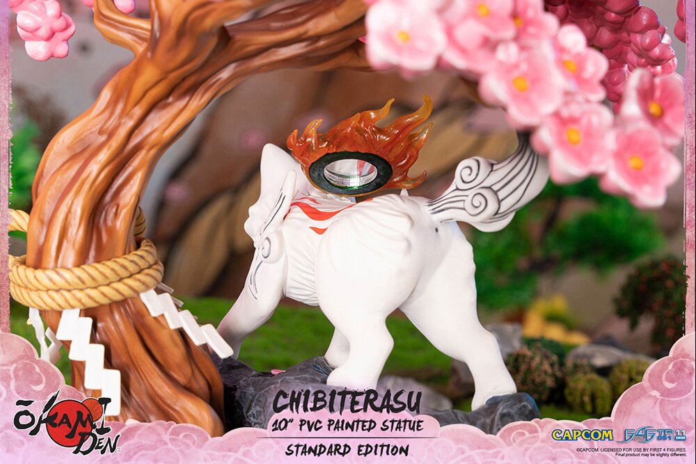 Okamiden Chibiterasu Statue