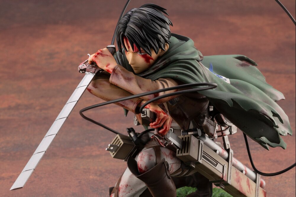 在庫処分 激安 食品 ArtFX KOTOBUKIYA Ver.: Fortitude Levi Titan] on [Attack J コミック・アニメ