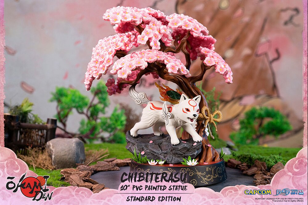 Okamiden Chibiterasu Non-Scale Figure: First 4 Figures 19% OFF