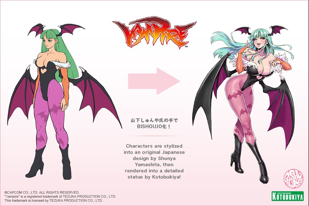 Store Morrigan Aensland Darkstalkers 1/7 Scale Figure Kotobukiya