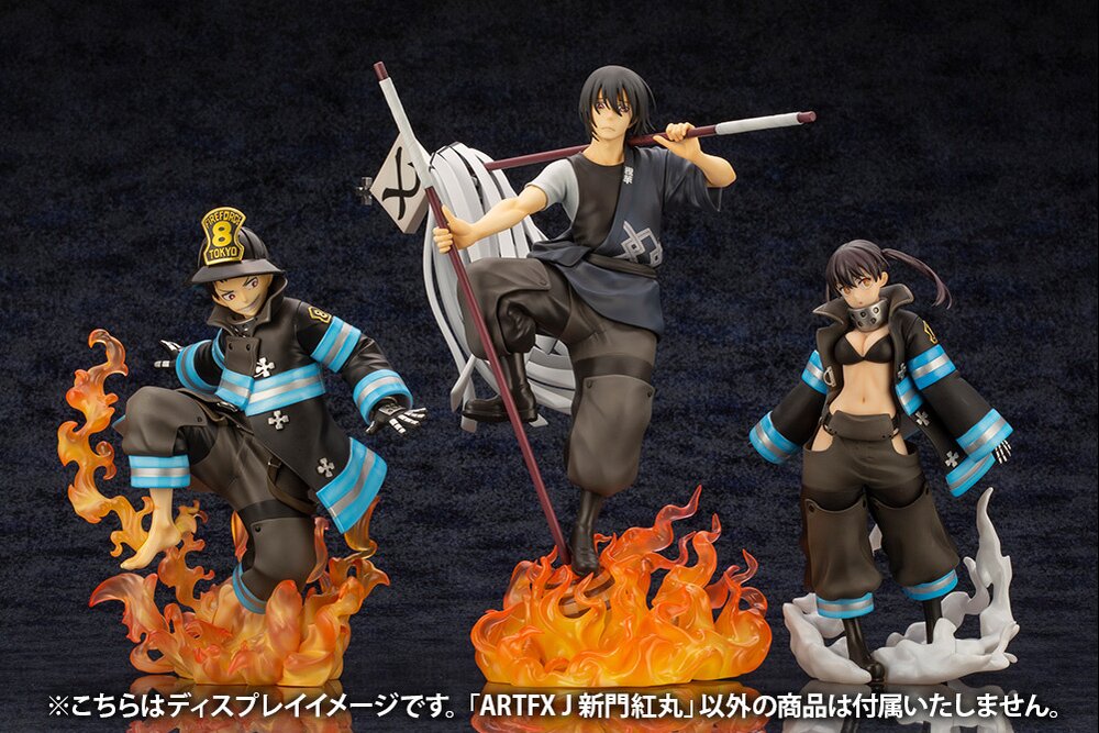 All of Kotobukiya's ARTFX J Fire Force Figures Reviewed - Anime